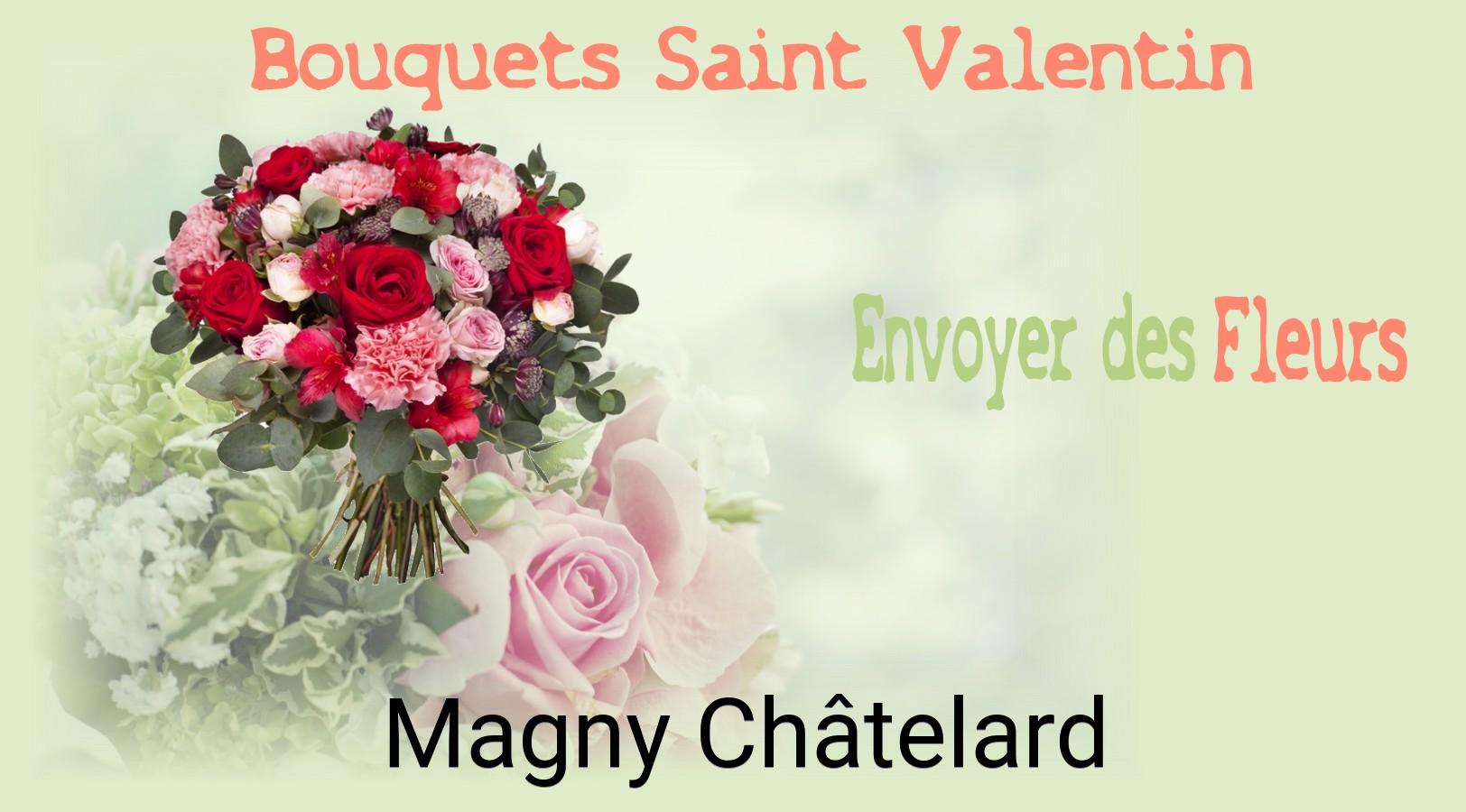 Roses de Saint-Valentin livrées à Magny-Châtelard